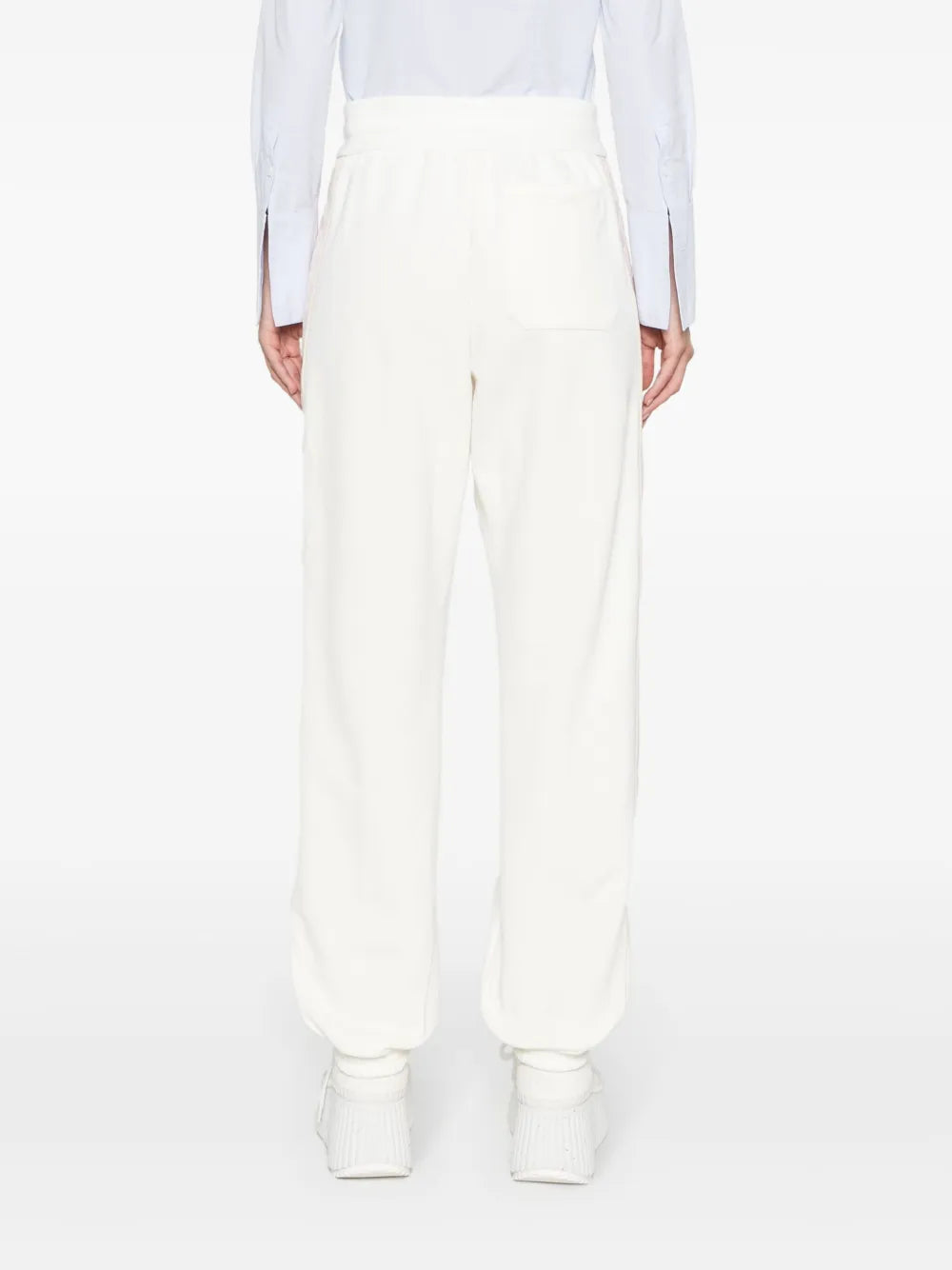 Interlocking G-patch cotton track pants