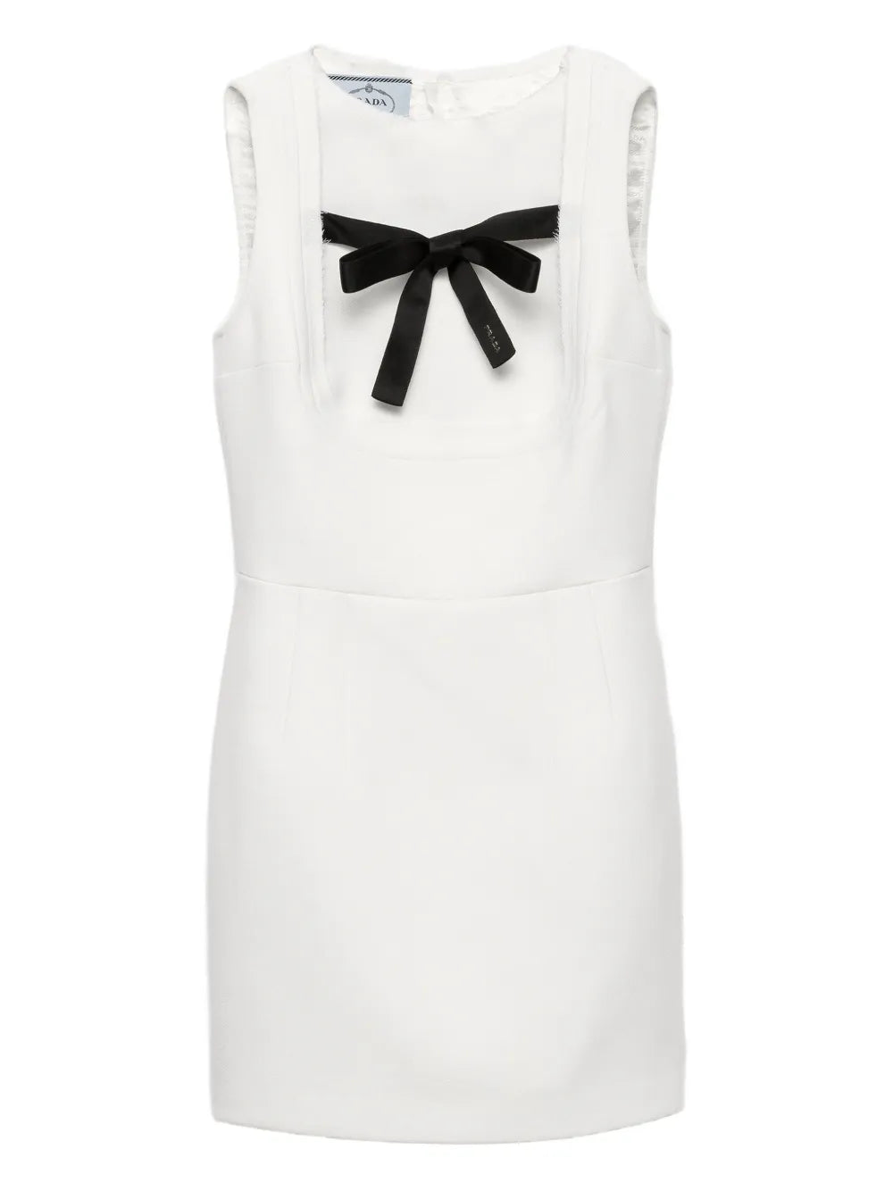 Bow-detail sleeveless dress