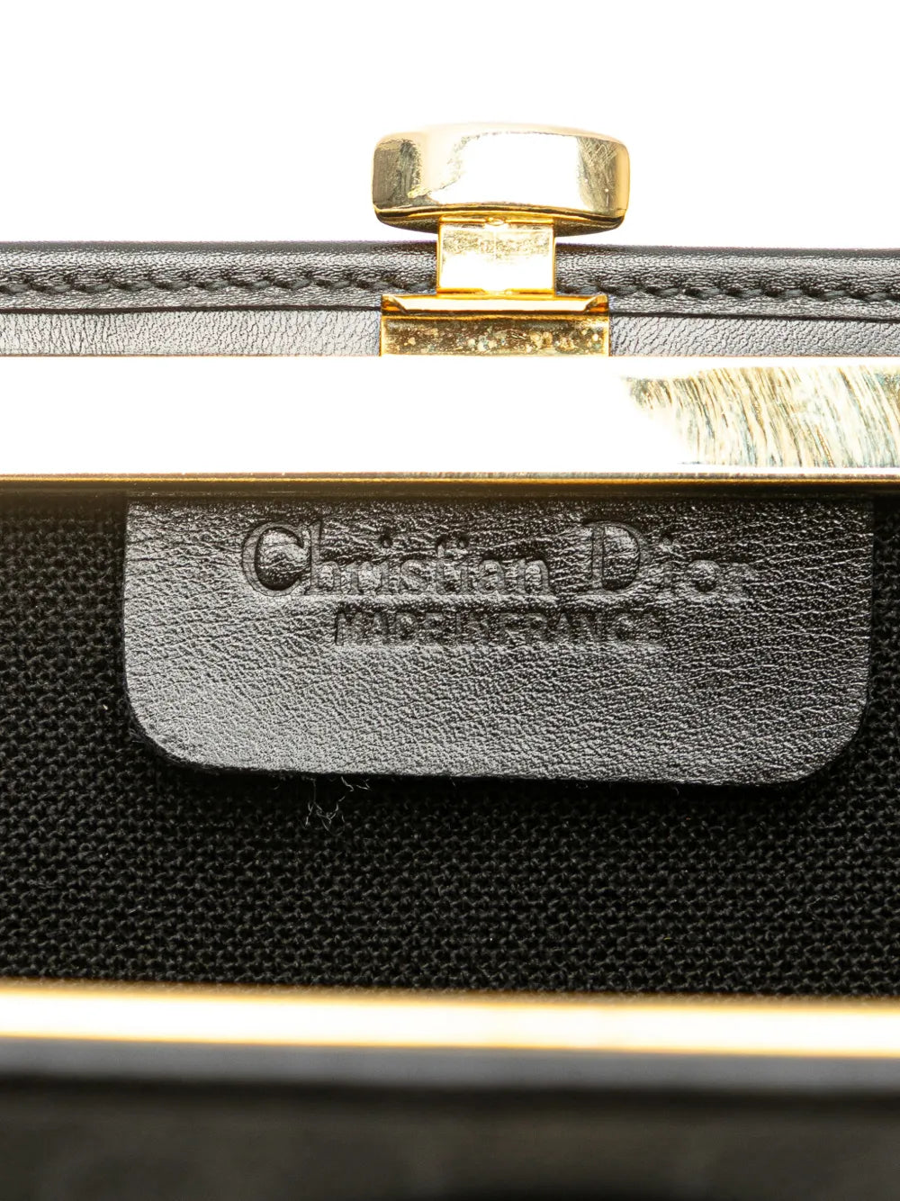 20th Century Honeycomb Coated Canvas clutch bag