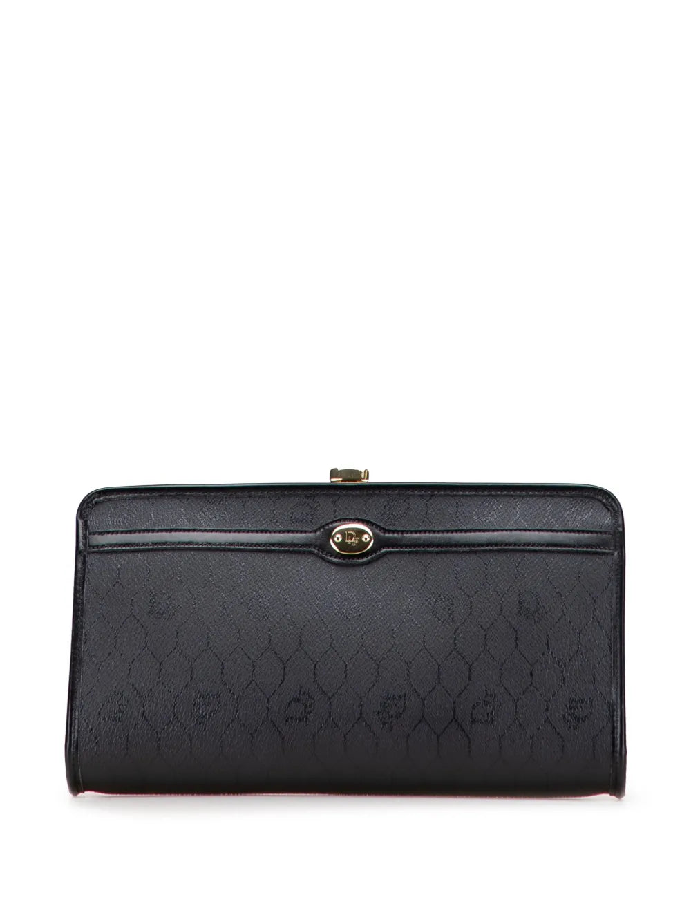 20th Century Honeycomb Coated Canvas clutch bag