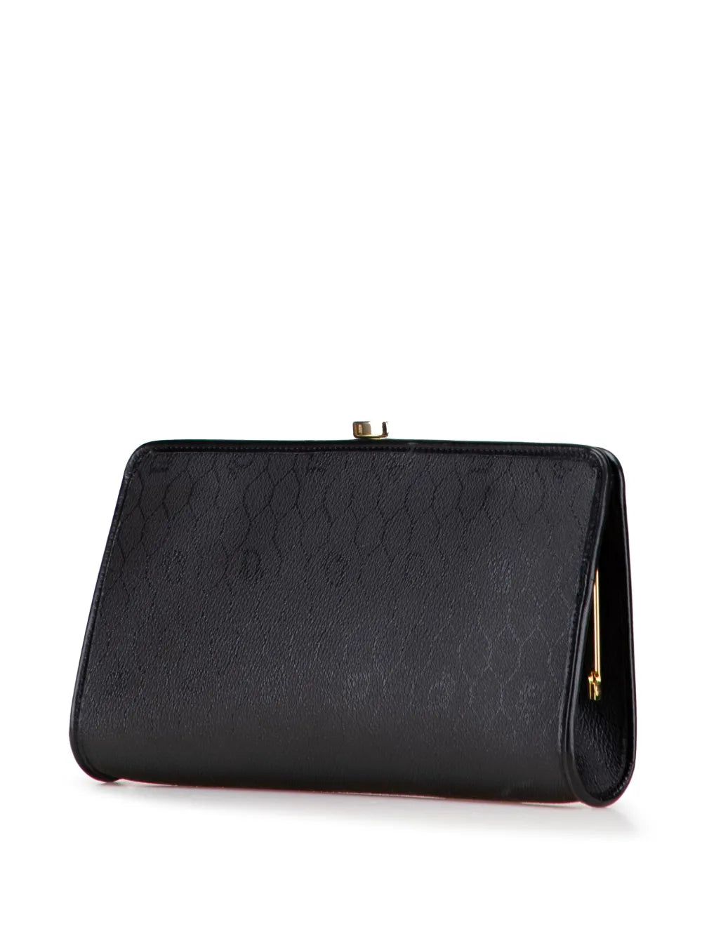 20th Century Honeycomb Coated Canvas clutch bag