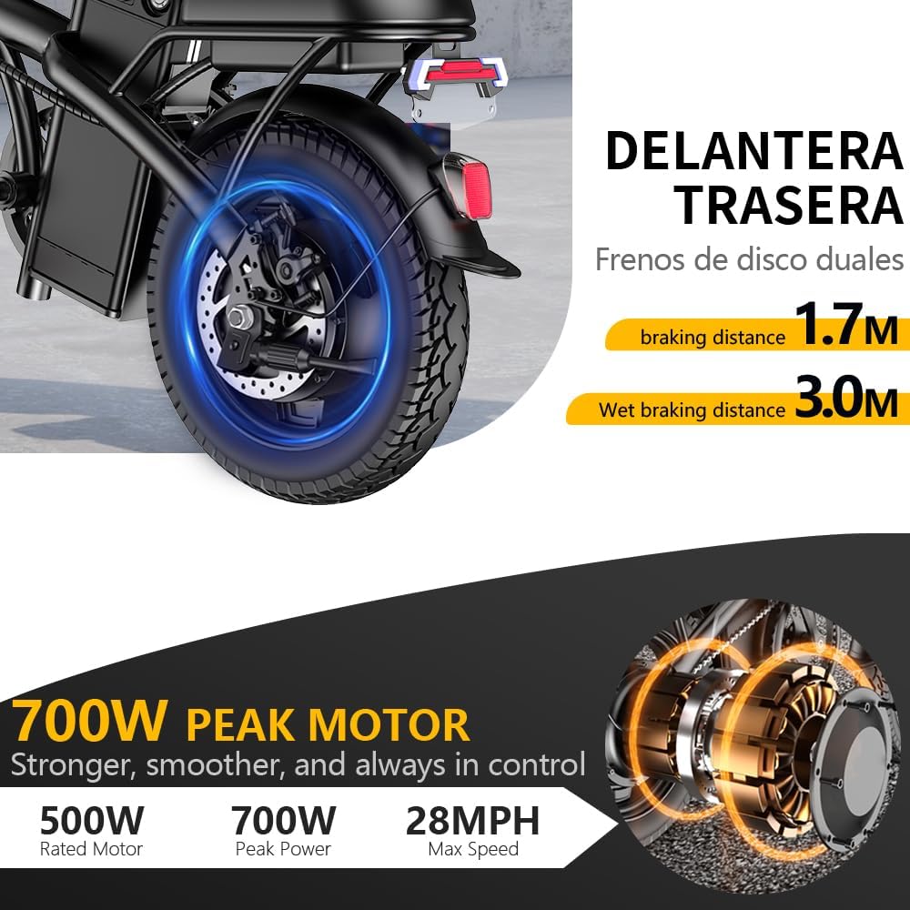 Peak Foldable Electric Bike