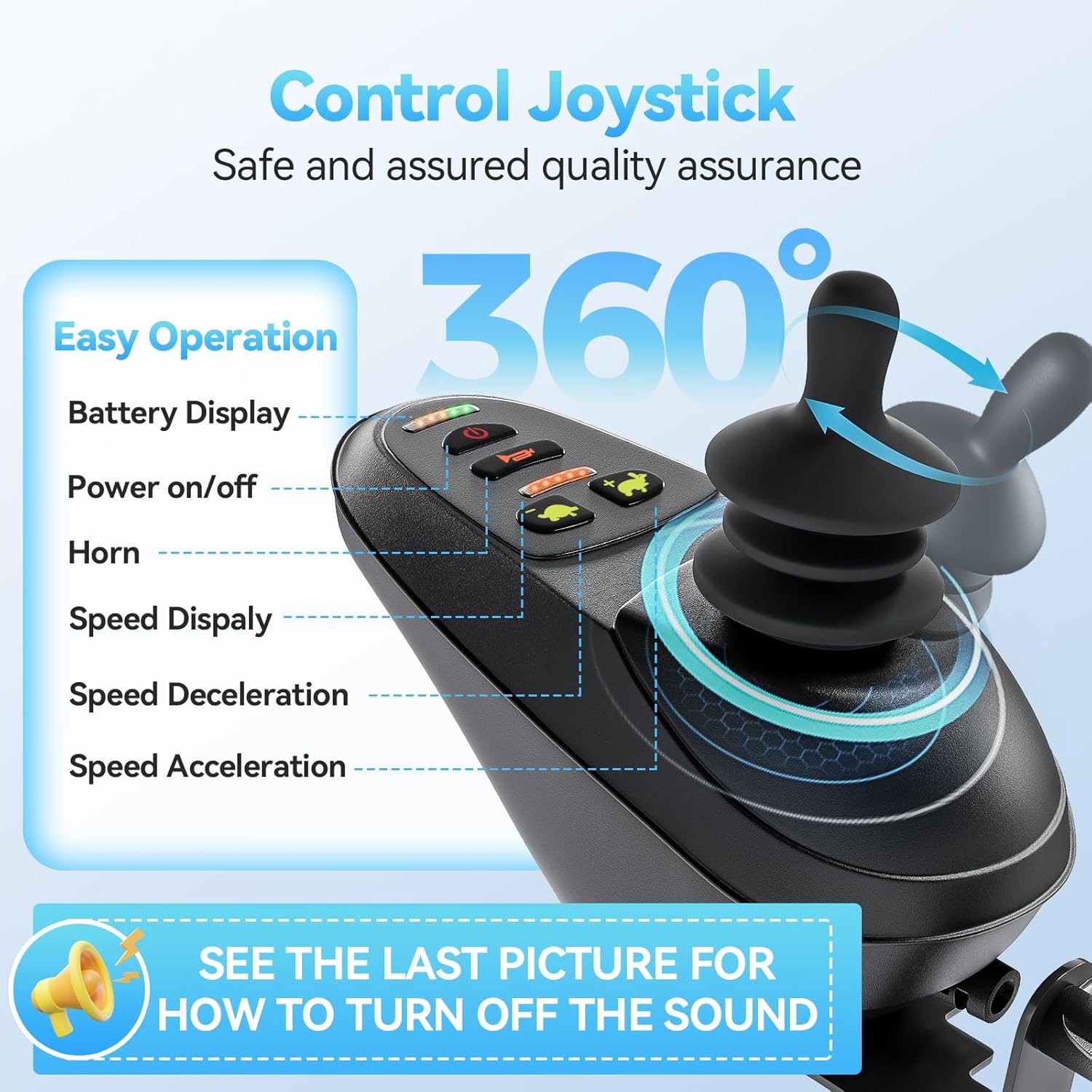 Motorized Power Chair for Indoor