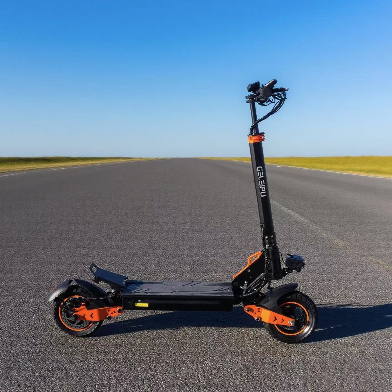 Dual Suspension Mechanical Brake Electric Scooter