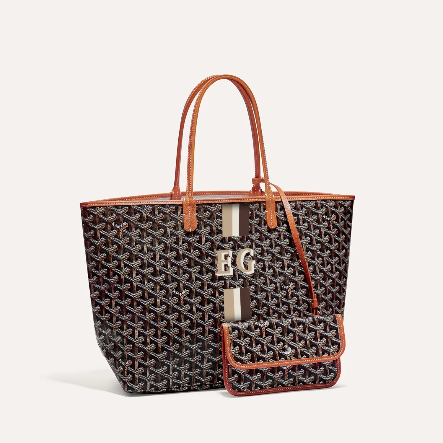Saint Louis PM bag Stripes and Initials