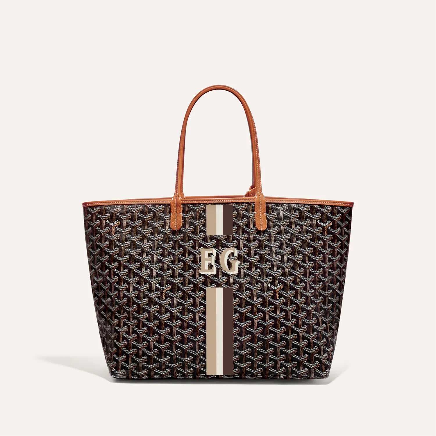 Saint Louis PM bag Stripes and Initials