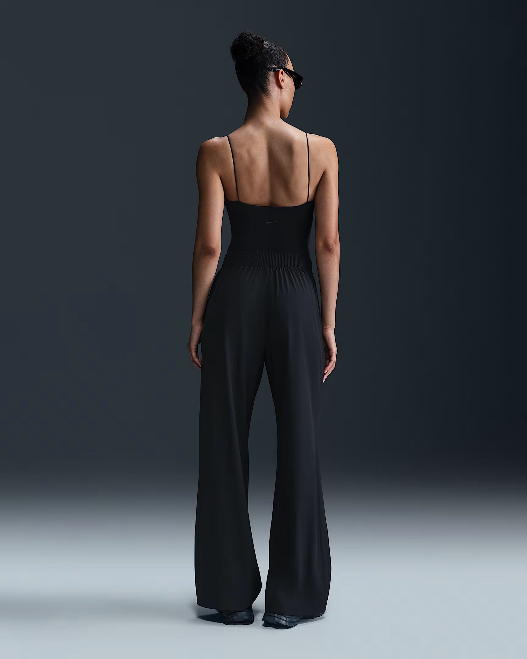 Women's Dri-FIT High-Waisted Loose Wide-Leg Trousers