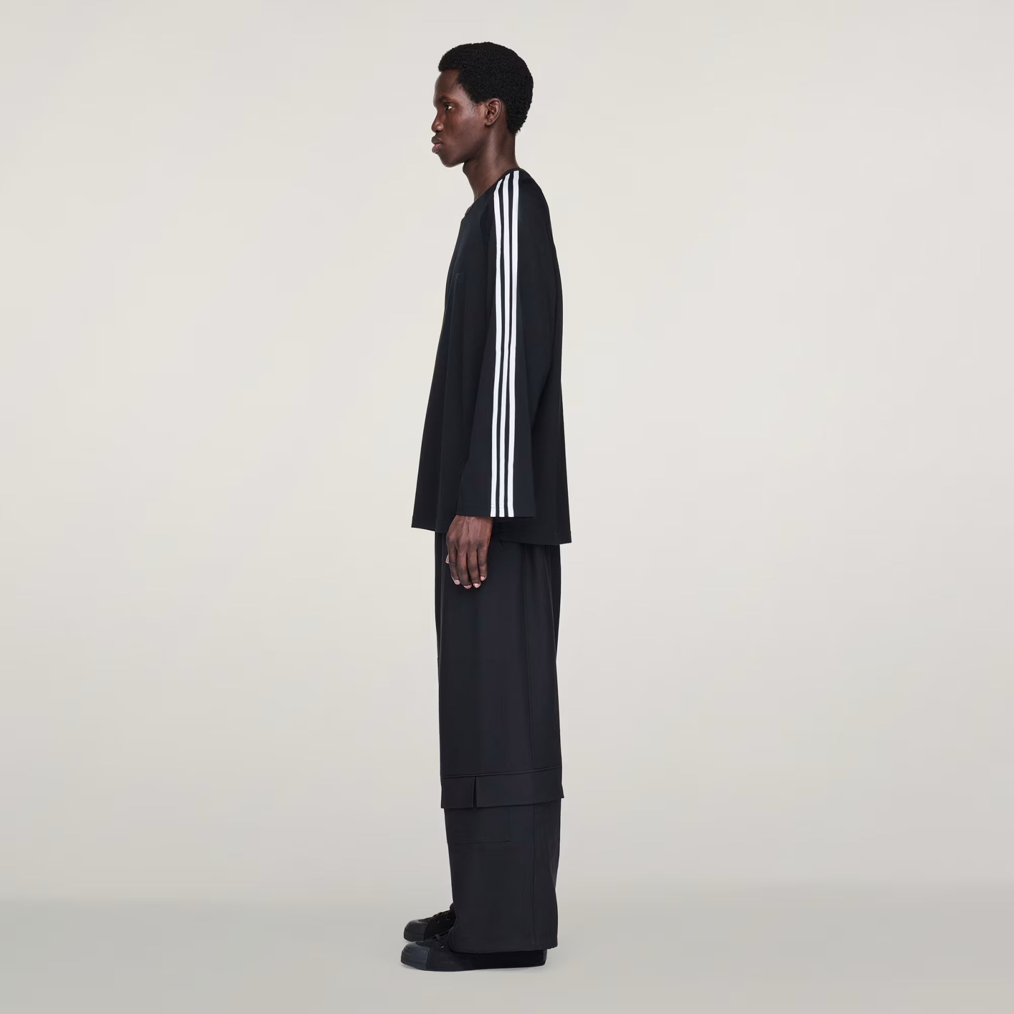 Y-3 Long Sleeve Tee 3-Stripes