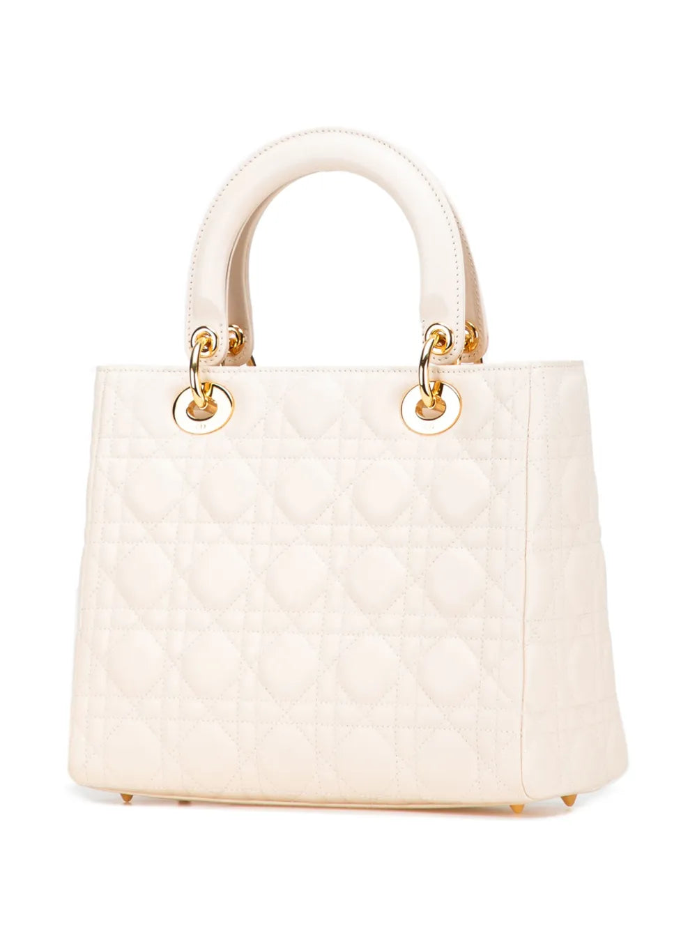 2007 Medium Lambskin Cannage Lady satchel