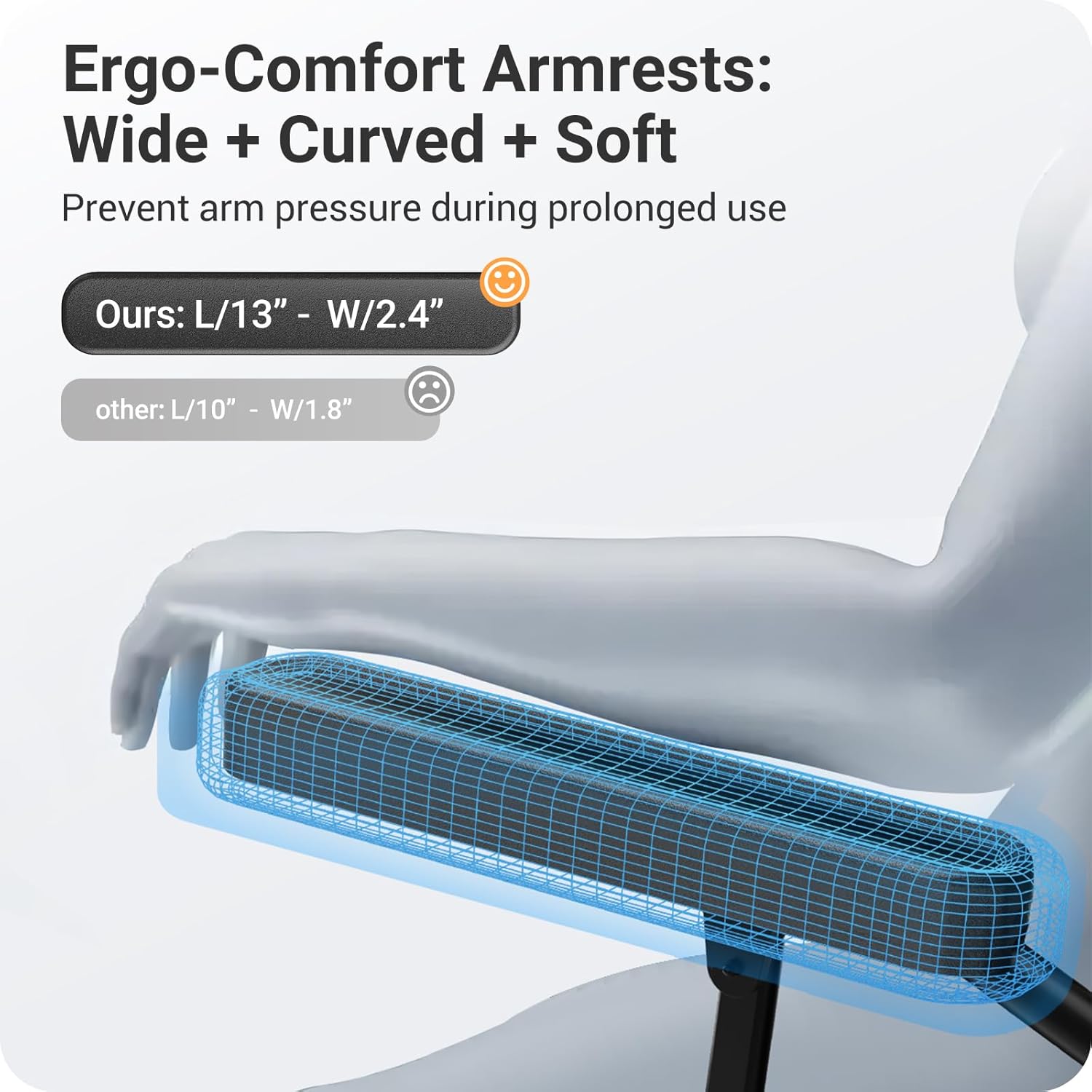 Foldable Electric Wheelchair with Ergonomic Comfort Seat